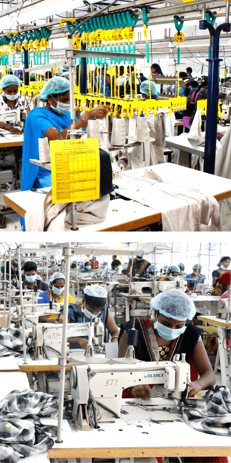 Factory Workers and Interior